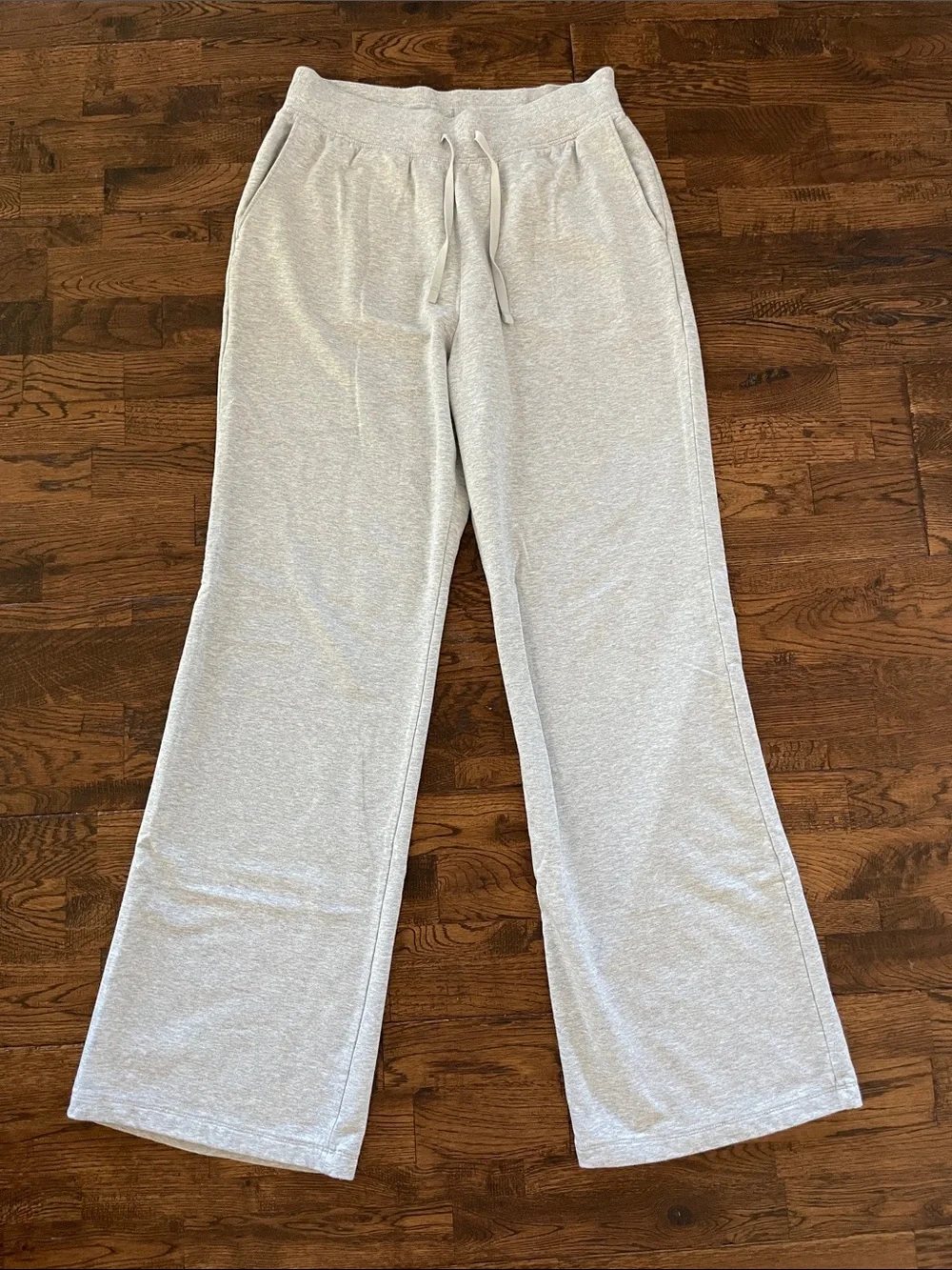 Women's All in Motion Modal French Terry Flare Lounge Pants - Light Gray